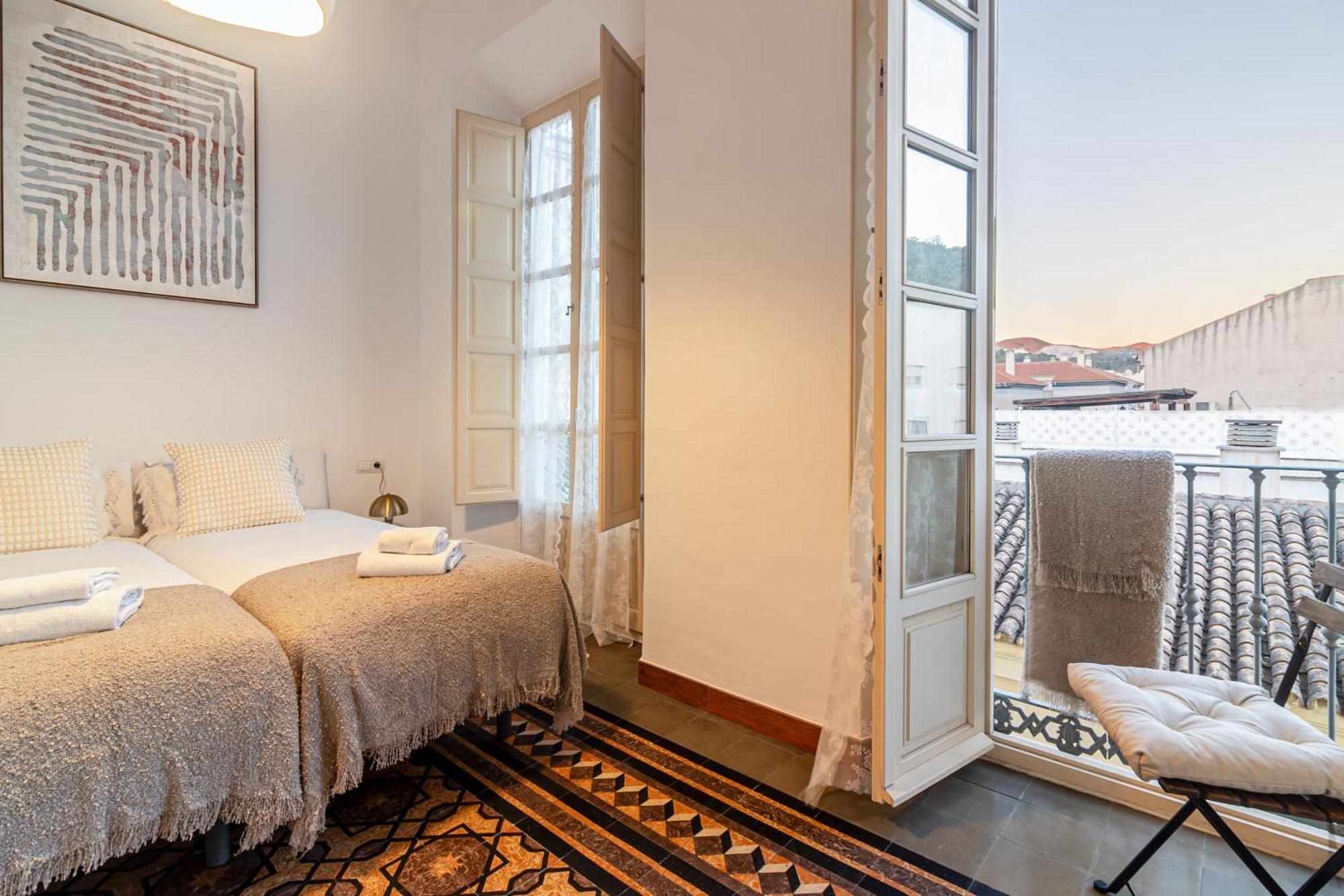 Malaga Center Flat Balcony At Picasso'S Home المظهر الخارجي الصورة
