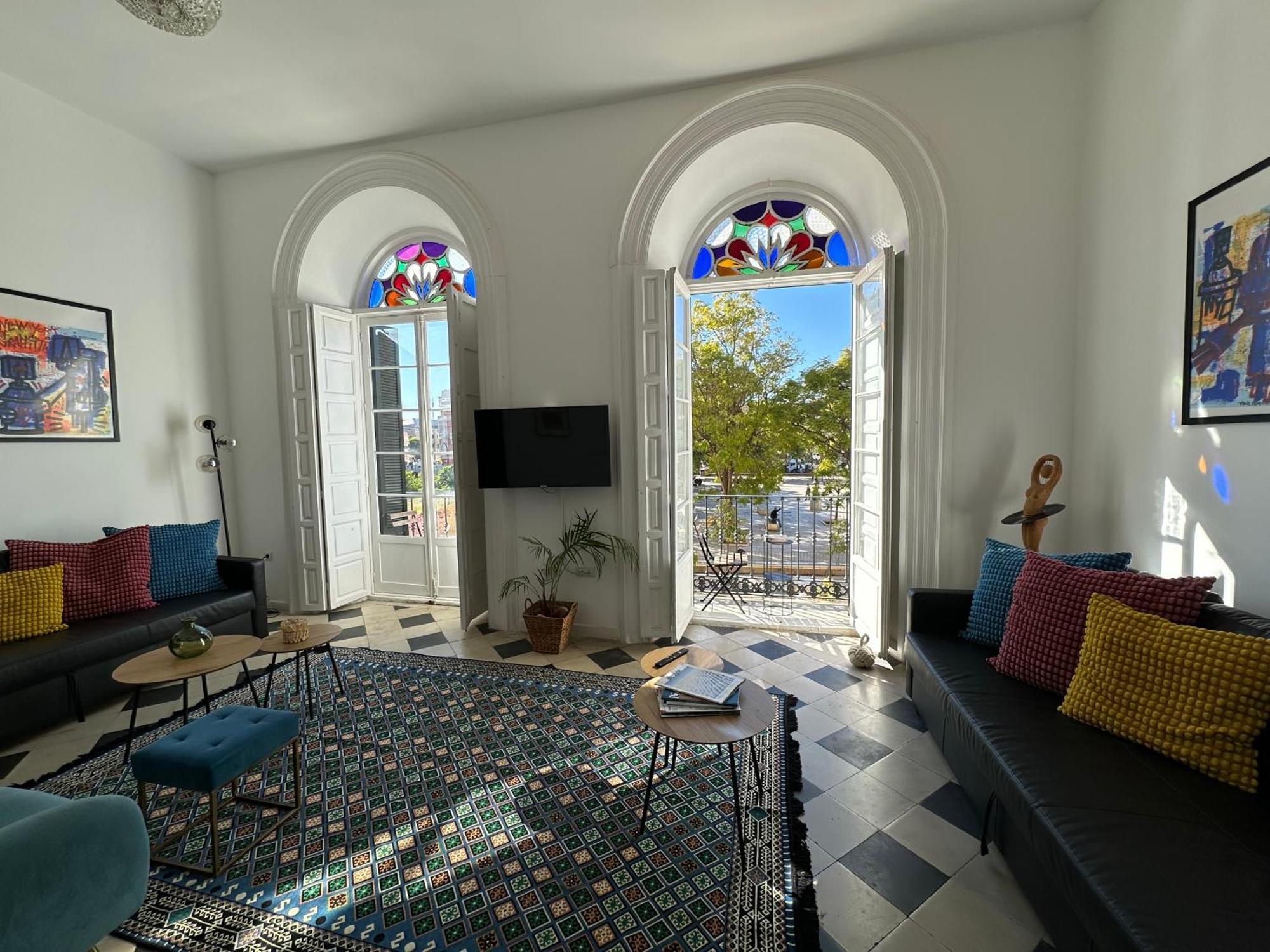 Malaga Center Flat Balcony At Picasso'S Home المظهر الخارجي الصورة